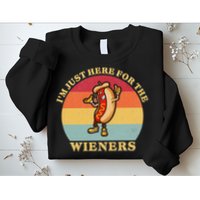 Im Just Here For The Weiners 4th Of July Sweatshirt