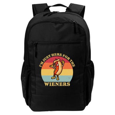 Im Just Here For The Weiners 4th Of July Backpack