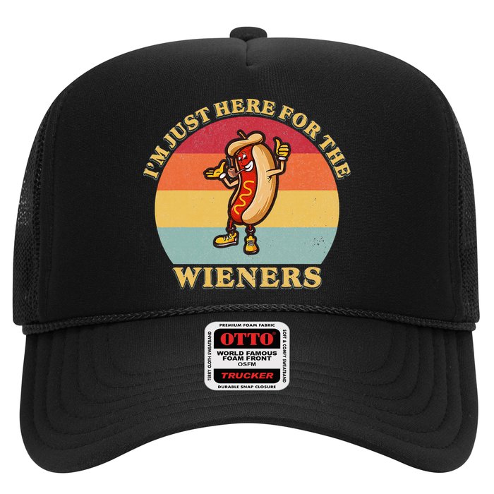Im Just Here For The Weiners 4th Of July Hat