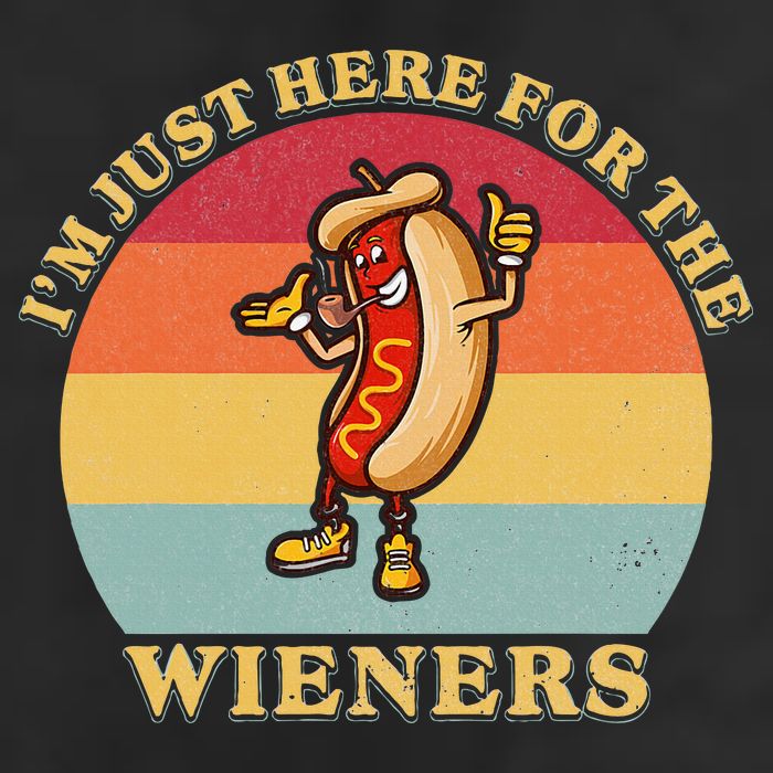 Im Just Here For The Weiners 4th Of July Microfiber Hand Towel