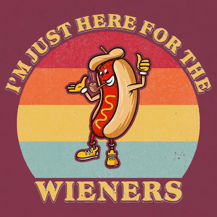 Im Just Here For The Weiners 4th Of July 16oz Travel Tumbler