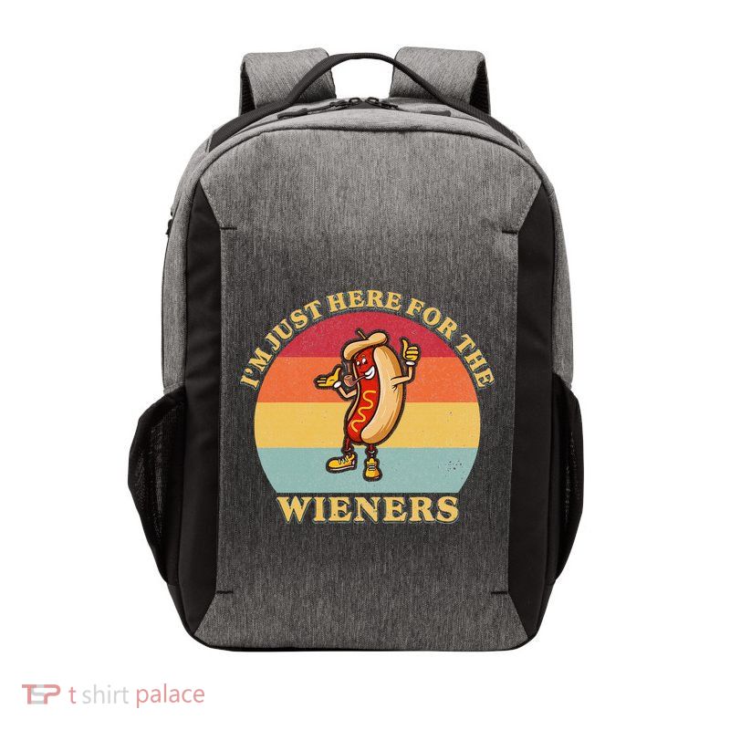 Im Just Here For The Weiners 4th Of July Vector Backpack