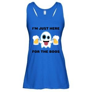 Im Just Here For The Boos Funny Halloween Beer Ing Cool Gift Ladies Essential Flowy Tank