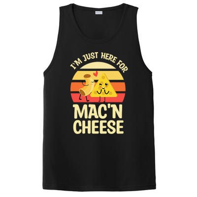 I'm Just Here For Mac 'N Cheese Noodles Pasta Lovers PosiCharge Competitor Tank