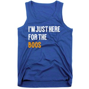 Im Just Here For The Boos Pun Cute Gift Tank Top