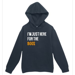 Im Just Here For The Boos Pun Cute Gift Urban Pullover Hoodie