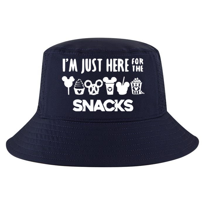 Im Just Here For The Snacks Cool Comfort Performance Bucket Hat