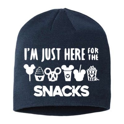 Im Just Here For The Snacks Sustainable Beanie