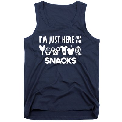 Im Just Here For The Snacks Tank Top