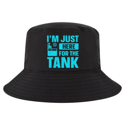 I’m Just Here For The Tank Quote For A Dunking Booth Fan Cool Comfort Performance Bucket Hat