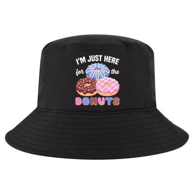 Im Just Here For The Donuts Funny Donut Lover Doughnut Cool Comfort Performance Bucket Hat