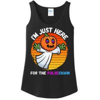 Im Just Here For The PulseChain Funny Halloween Pulsechain Funny Halloween HEX Ladies Essential Tank