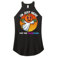 Im Just Here For The PulseChain Funny Halloween Pulsechain Funny Halloween HEX Women's Perfect Tri Rocker Tank