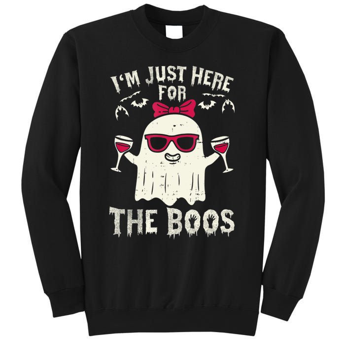 I'm Just Here For The Boos Halloween Costume Sweatshirt