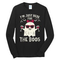 I'm Just Here For The Boos Halloween Costume Tall Long Sleeve T-Shirt