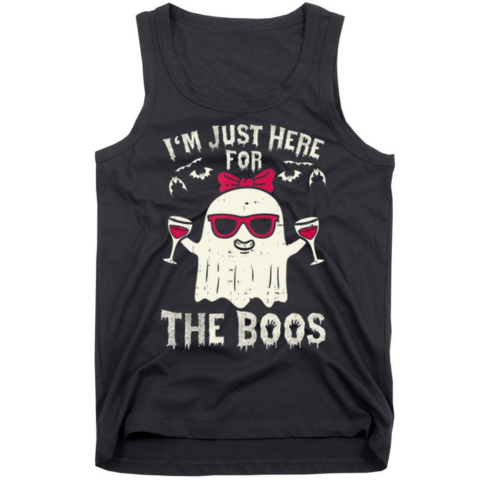 I'm Just Here For The Boos Halloween Costume Tank Top