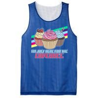 I’M Just Here For The Cupcakes Quote Pastry Baker Gift Mesh Reversible Basketball Jersey Tank