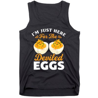 IM Just Here For The Deviled Eggs Tank Top