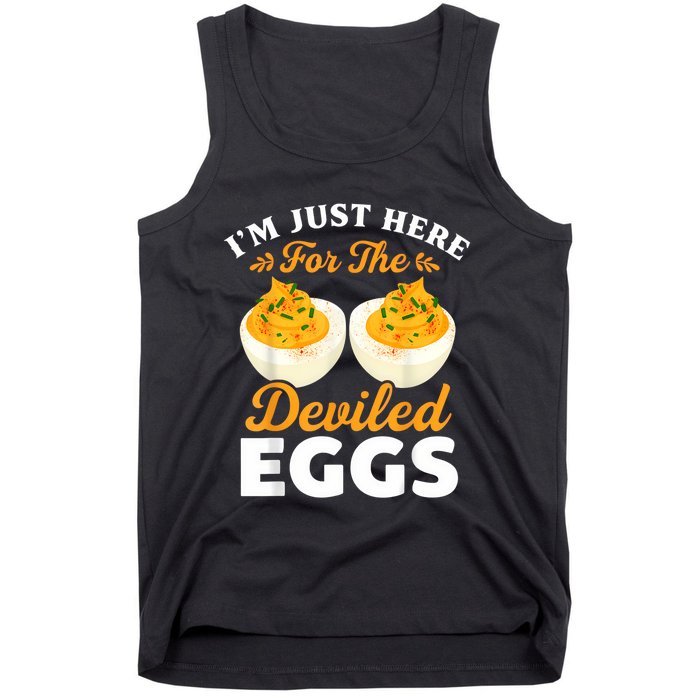 IM Just Here For The Deviled Eggs Tank Top