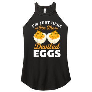 IM Just Here For The Deviled Eggs Women's Perfect Tri Rocker Tank