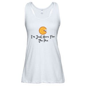 Im Just Here For The Pie Ladies Essential Flowy Tank