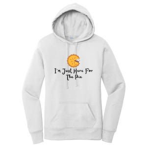 Im Just Here For The Pie Women's Pullover Hoodie