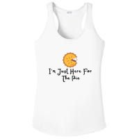 Im Just Here For The Pie Ladies PosiCharge Competitor Racerback Tank