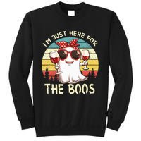 Im Just Here For The Boos Funny Halloween Sweatshirt