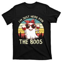 Im Just Here For The Boos Funny Halloween T-Shirt