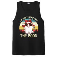 Im Just Here For The Boos Funny Halloween PosiCharge Competitor Tank