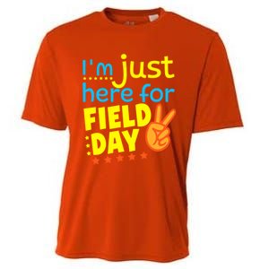 IM Just Here For Field Day 2024 For Teacher Field Day Great Gift Cooling Performance Crew T-Shirt