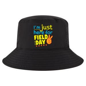 IM Just Here For Field Day 2024 For Teacher Field Day Great Gift Cool Comfort Performance Bucket Hat