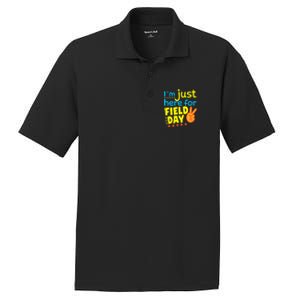 IM Just Here For Field Day 2024 For Teacher Field Day Great Gift PosiCharge RacerMesh Polo