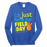 IM Just Here For Field Day 2024 For Teacher Field Day Great Gift Long Sleeve Shirt