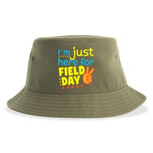 IM Just Here For Field Day 2024 For Teacher Field Day Great Gift Sustainable Bucket Hat