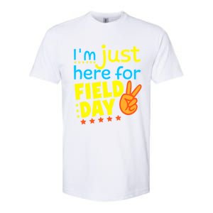 IM Just Here For Field Day 2024 For Teacher Field Day Great Gift Softstyle CVC T-Shirt