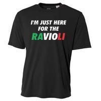 Im Just Here For The Ravioli Italian Food Cooling Performance Crew T-Shirt