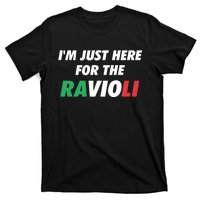 Im Just Here For The Ravioli Italian Food T-Shirt