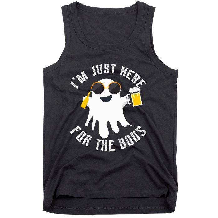 IM Just Here For The Boos For Halloween Tank Top