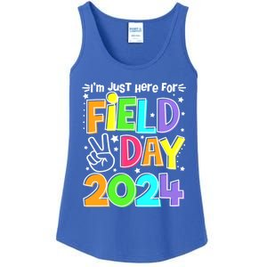 IM Just Here For Field Day 2024 For Teacher Field Day Gift Ladies Essential Tank