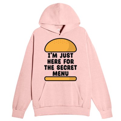 Im Just Here For The Secret U Novelty Word Design Meaningful Gift Urban Pullover Hoodie