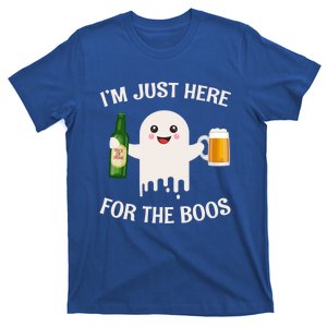 IM Just Here For The Boos Beer Halloween Ghost Costume Gift T-Shirt