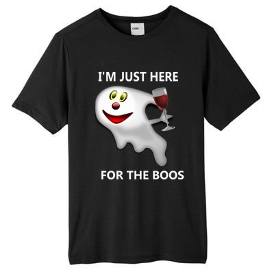 Im Just Here For The Boos Gift Tall Fusion ChromaSoft Performance T-Shirt