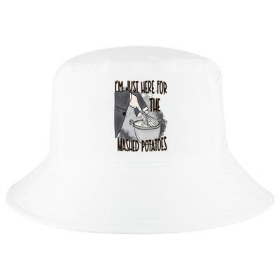 I'm Just Here For The Mashed Potatoes Cute Thanksgiving Food Cool Comfort Performance Bucket Hat