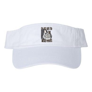 I'm Just Here For The Mashed Potatoes Cute Thanksgiving Food Visor