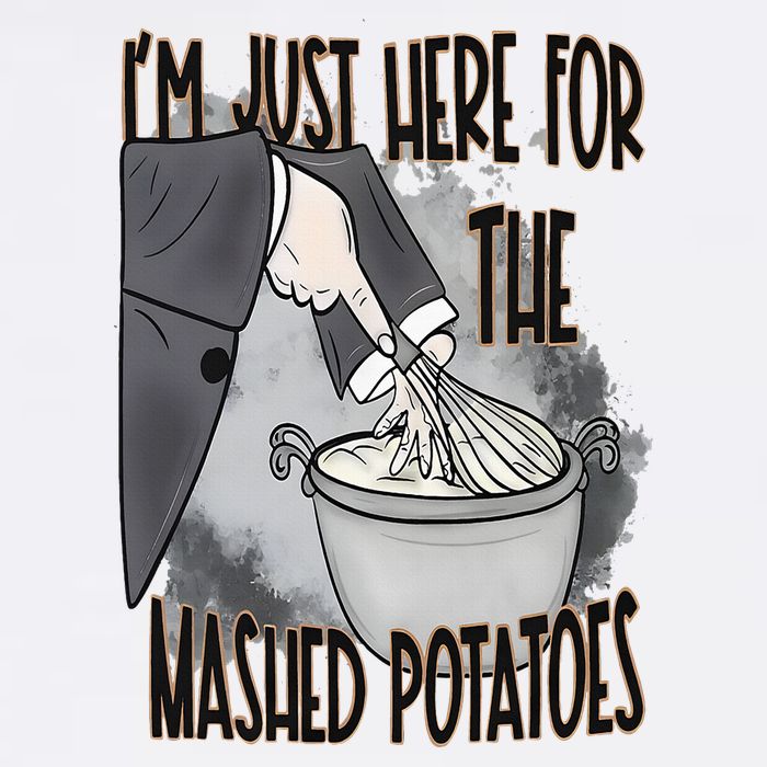 I'm Just Here For The Mashed Potatoes Cute Thanksgiving Food Visor