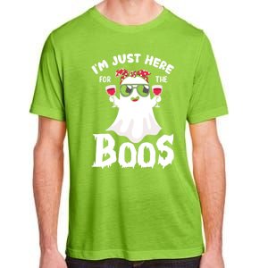 IM Just Here For The Boos Funny Ing Halloween Costume Gift Adult ChromaSoft Performance T-Shirt