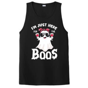 IM Just Here For The Boos Funny Ing Halloween Costume Gift PosiCharge Competitor Tank