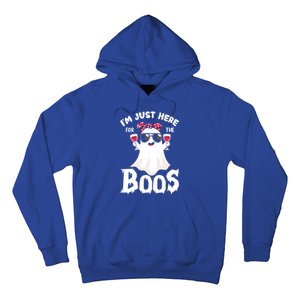 IM Just Here For The Boos Funny Ing Halloween Costume Gift Hoodie