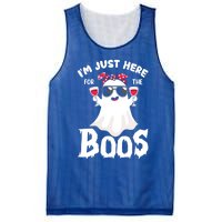 IM Just Here For The Boos Funny Ing Halloween Costume Gift Mesh Reversible Basketball Jersey Tank